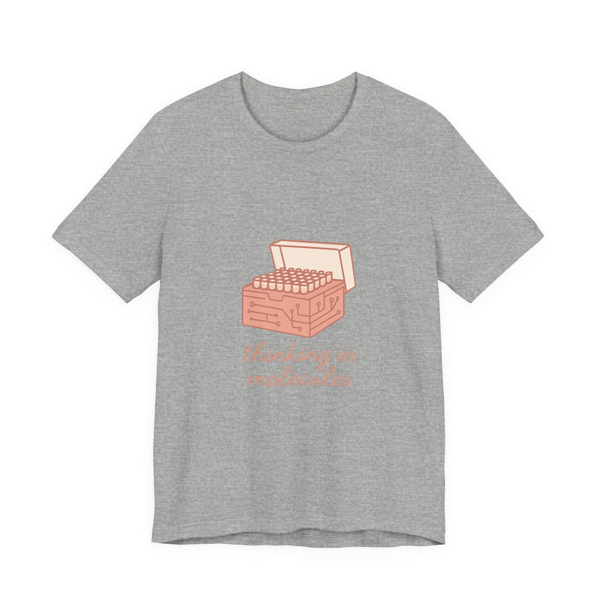 Lab Technician Gift T-Shirt – Minimalist Chemistry Design – view 5