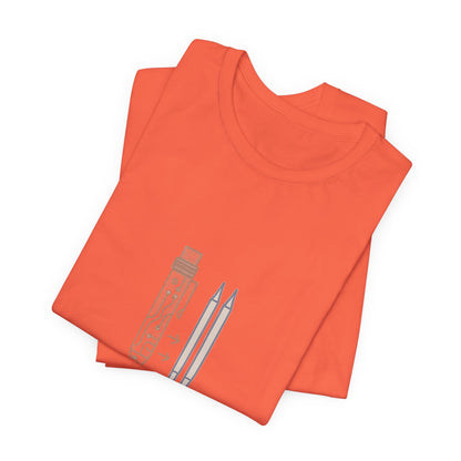 Engineering Student T-Shirt – Bella Canvas Jersey Tee | Minimalist Aesthetic Design