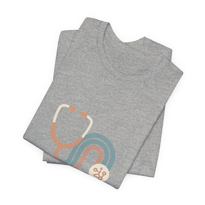 Nursing Student T-Shirt – Bella Canvas Jersey Tee | Minimalist Aesthetic Design