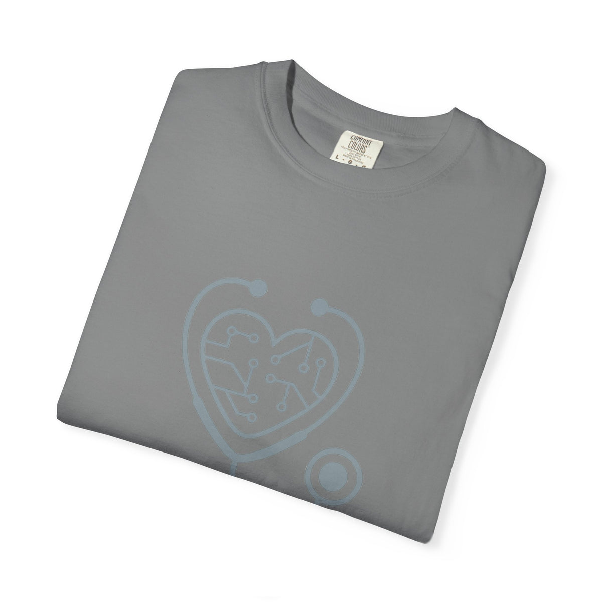 Nurse Unisex Garment-Dyed T-Shirt – Comfort Colors Garment-Dyed Tee | Caring Hero Aesthetic