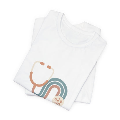 Nursing Student T-Shirt – Bella Canvas Jersey Tee | Minimalist Aesthetic Design