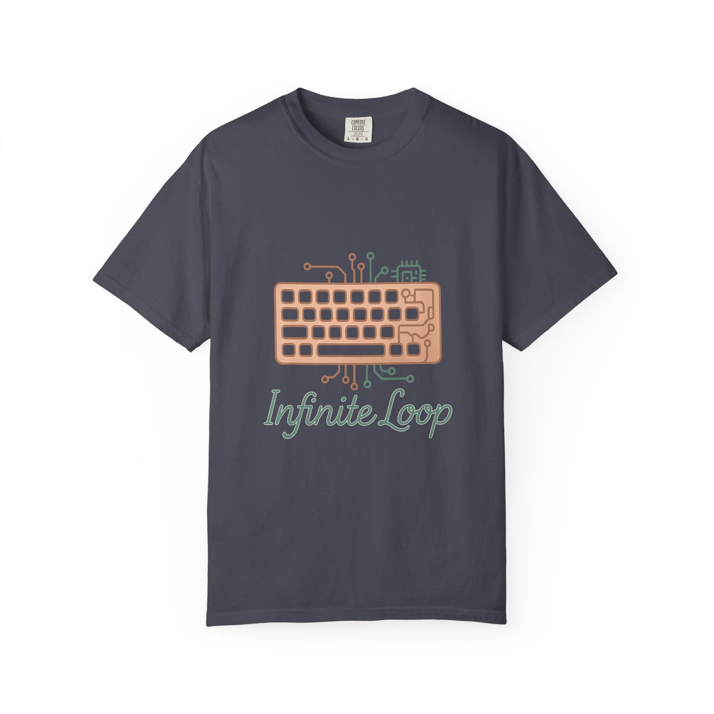 Software Engineer T-Shirt – Vintage-Wash Comfort Garment-Dyed Tee | LM Apparel – product photo 6