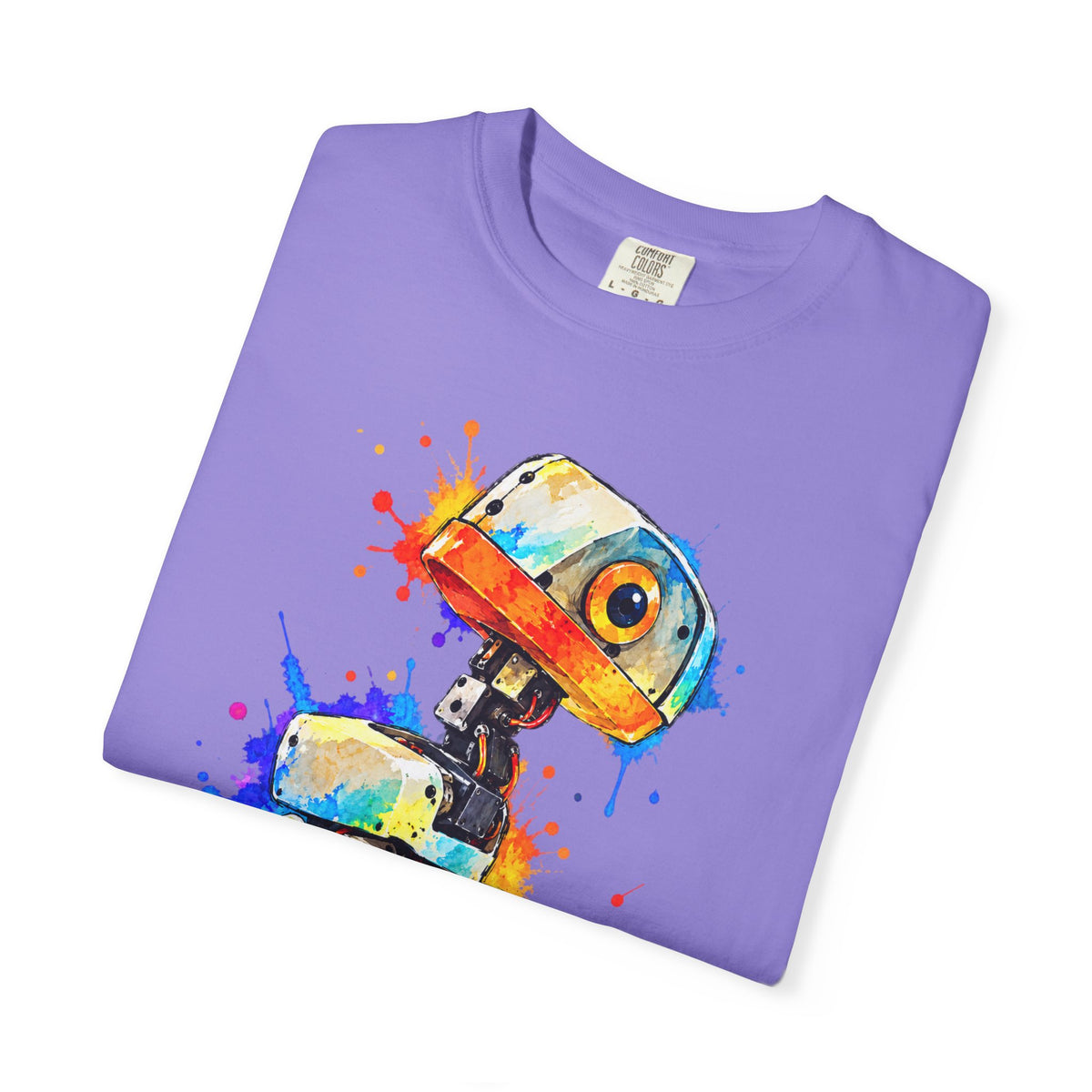 Microduck Robot Splash Art T-Shirt