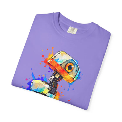 Microduck Robot Splash Art T-Shirt