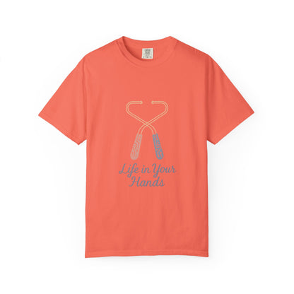 Surgeon T-Shirt – Vintage-Wash Comfort Garment-Dyed Tee | LM Apparel – product photo 3