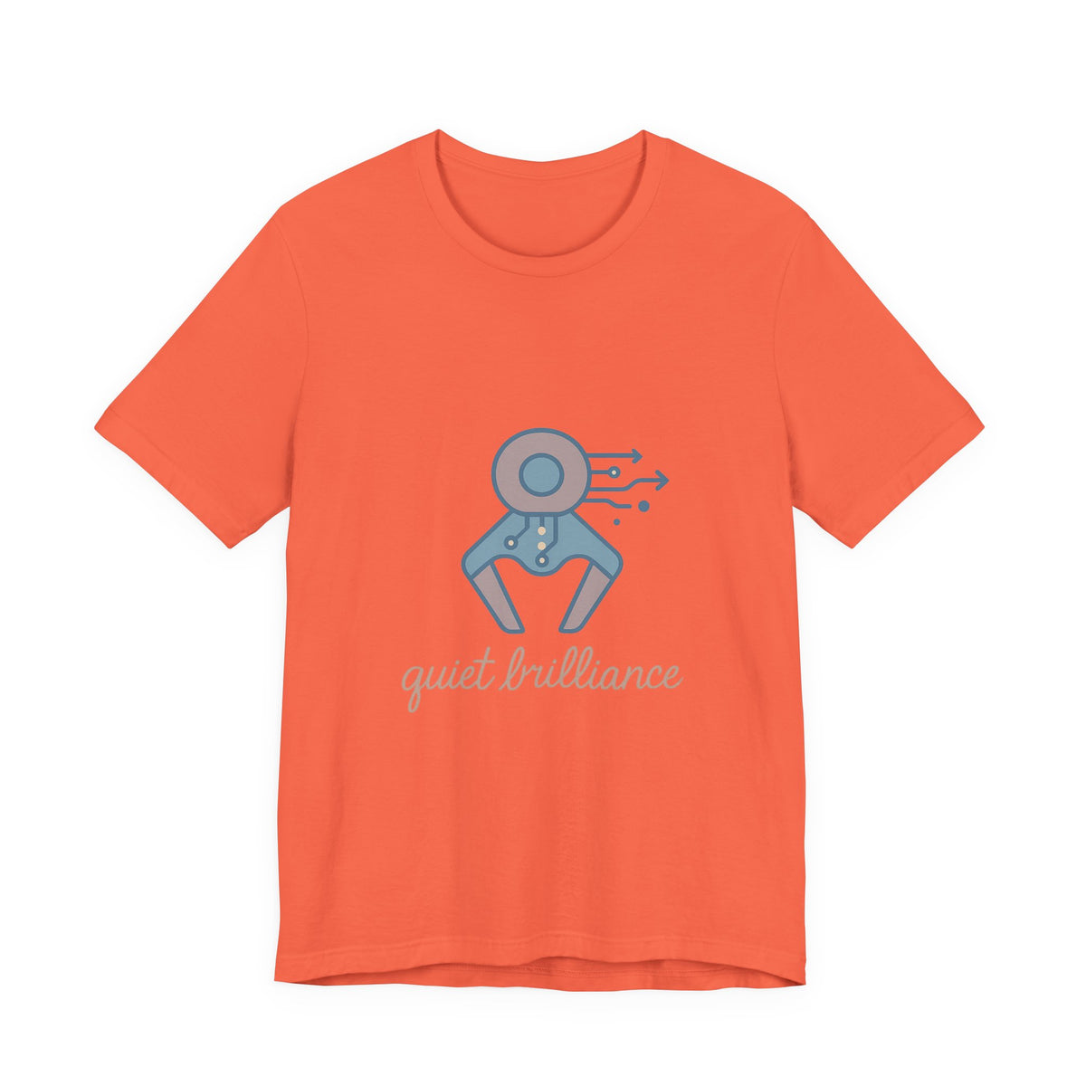 Robotics Engineer T-Shirt – Bella Canvas Jersey Tee | Minimalist Robotics Design