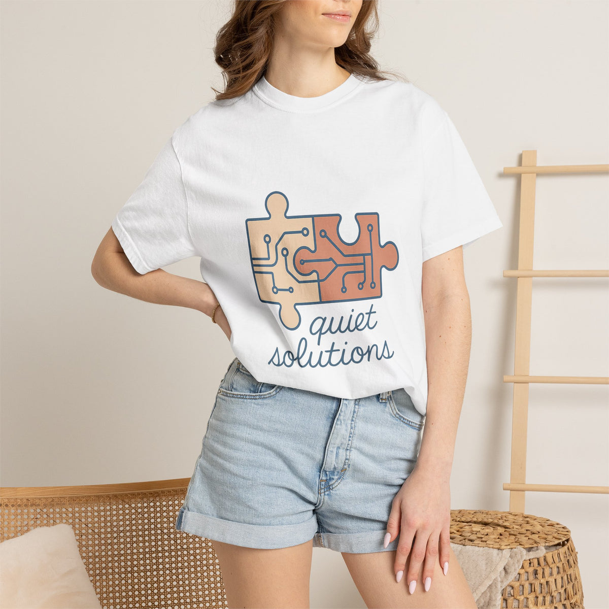 Consultant T-Shirt – Comfort Colors Garment-Dyed Tee | Minimalist Positive Vibes