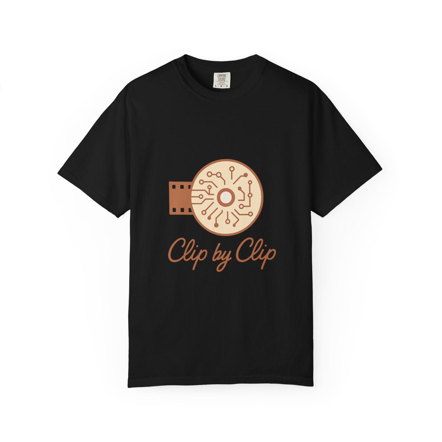 Video Editor T-Shirt – Vintage-Wash Comfort Garment-Dyed Tee | LM Apparel – product photo 5