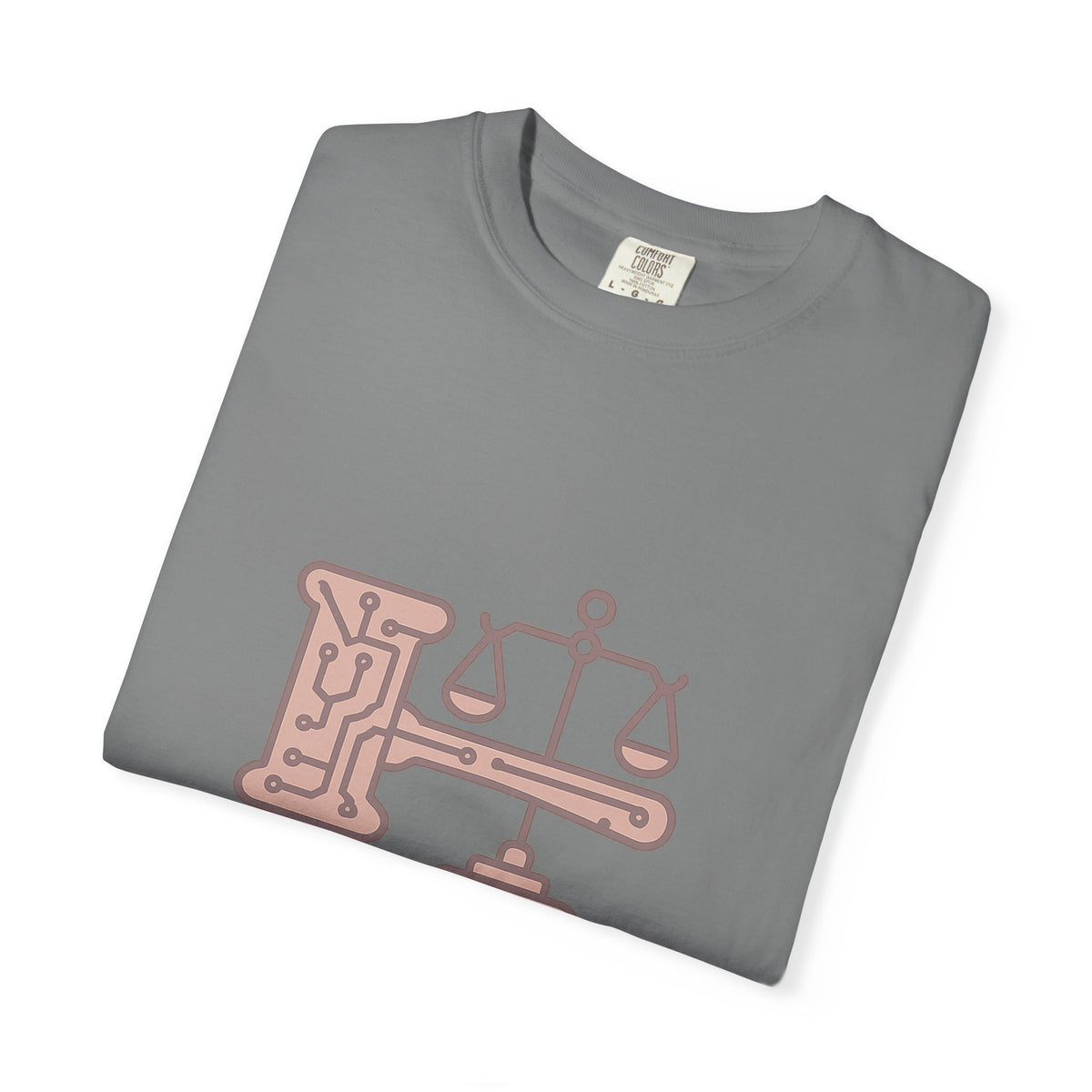 Law Student T-Shirt – Comfort Colors Garment-Dyed Tee | Minimalist Aesthetic Motivation