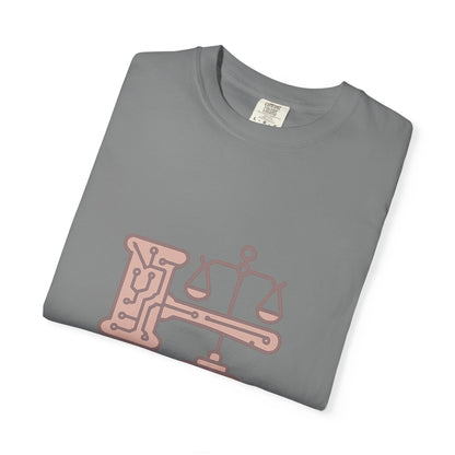 Law Student T-Shirt – Comfort Colors Garment-Dyed Tee | Minimalist Aesthetic Motivation