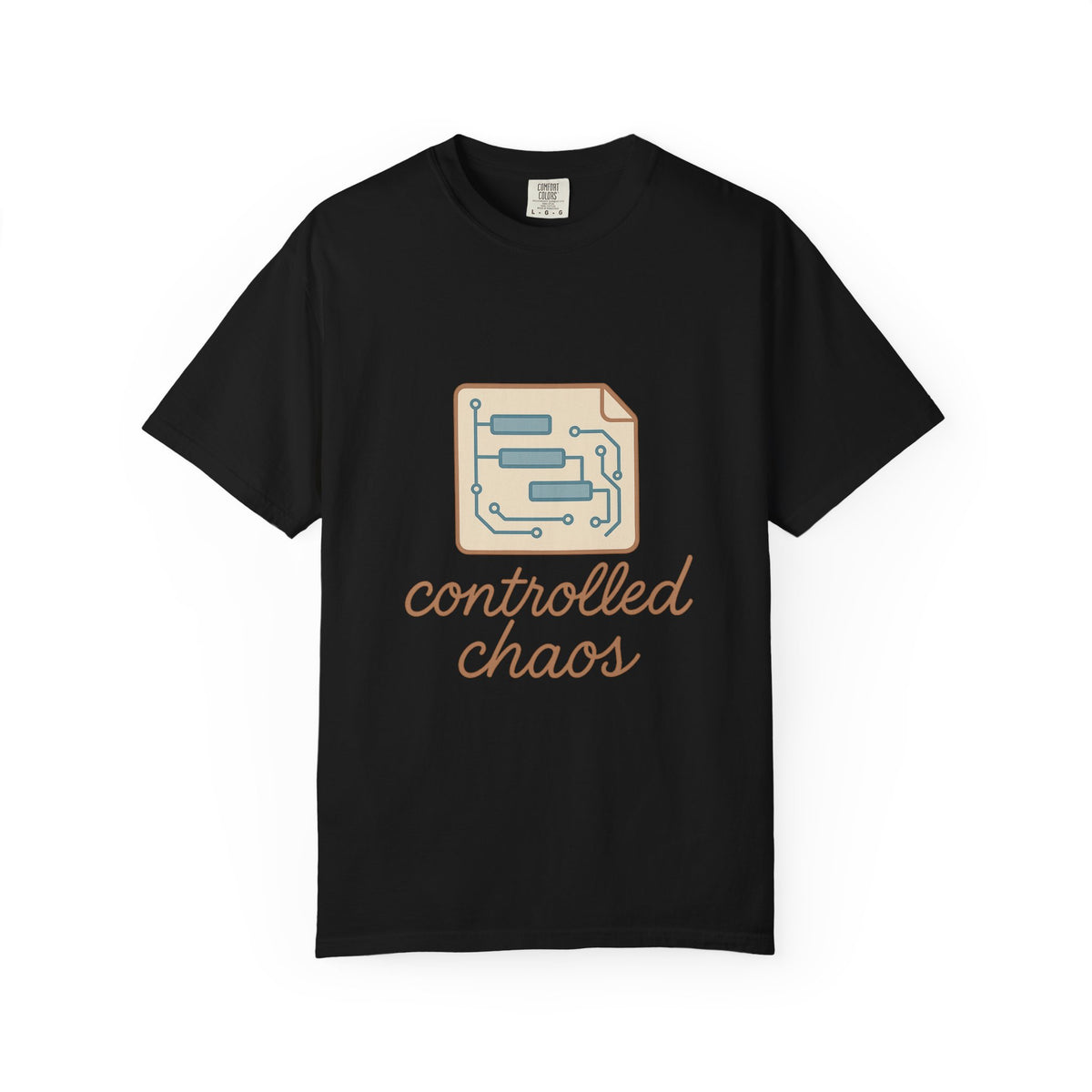 Project Manager T-Shirt – Comfort Colors Garment-Dyed Tee | Empowering Minimalist Design