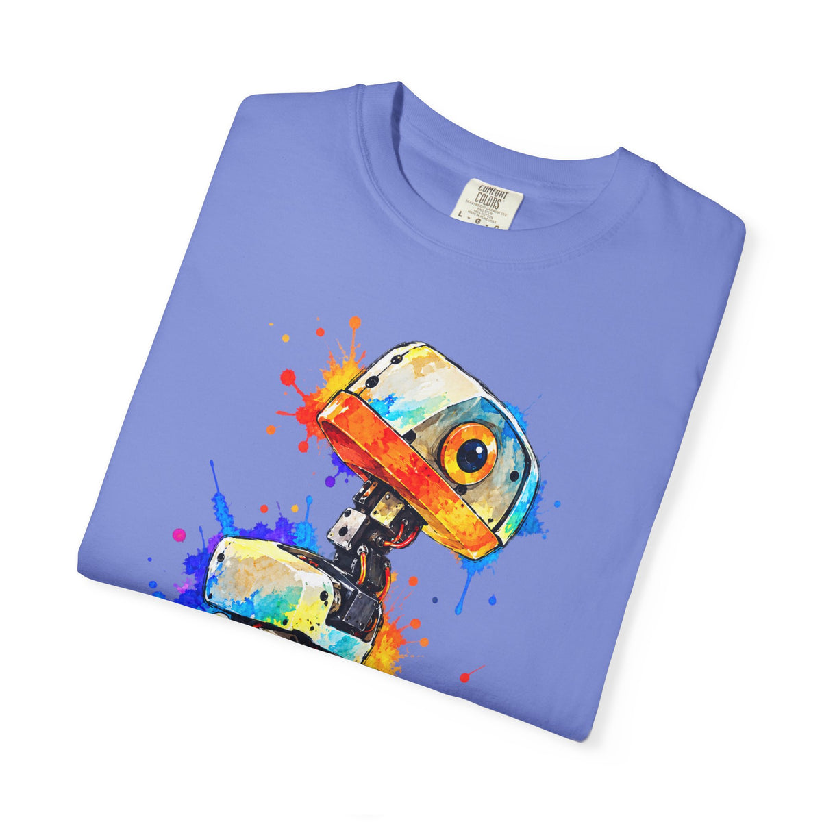 Microduck Robot Splash Art T-Shirt