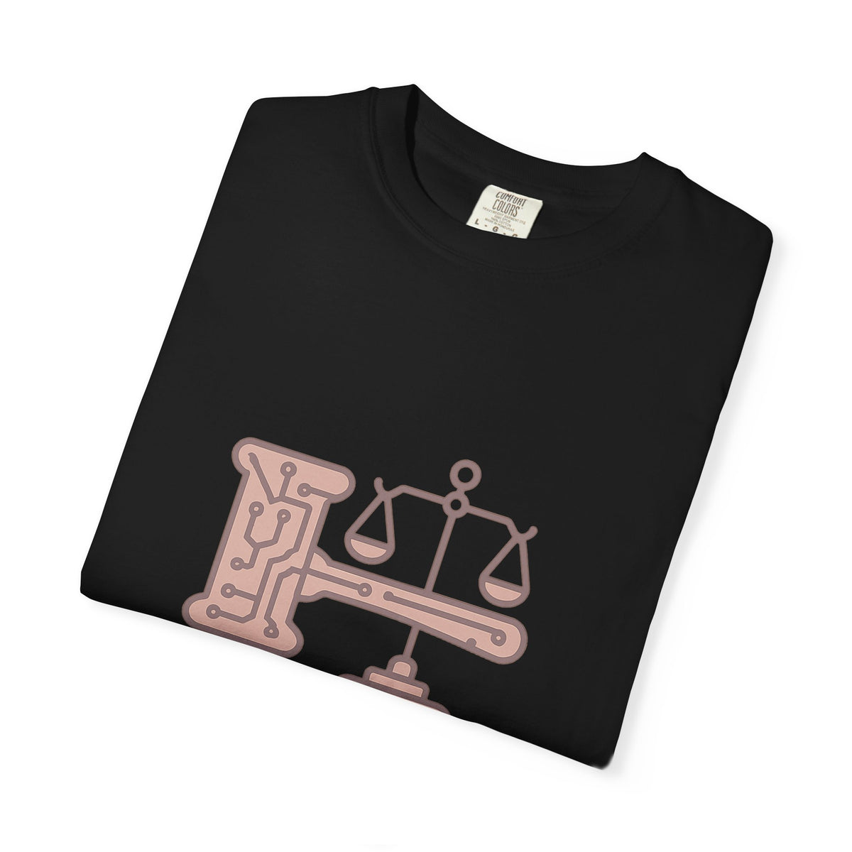 Law Student T-Shirt – Comfort Colors Garment-Dyed Tee | Minimalist Aesthetic Motivation