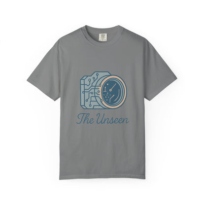 Photographer Unisex T-Shirt – Comfort Colors Garment-Dyed Tee | Artistic Aesthetic, Feminine Touch