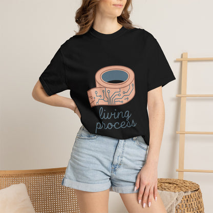 Lab Technician T-Shirt – Comfort Colors Garment-Dyed Tee | Minimalist Science Aesthetic