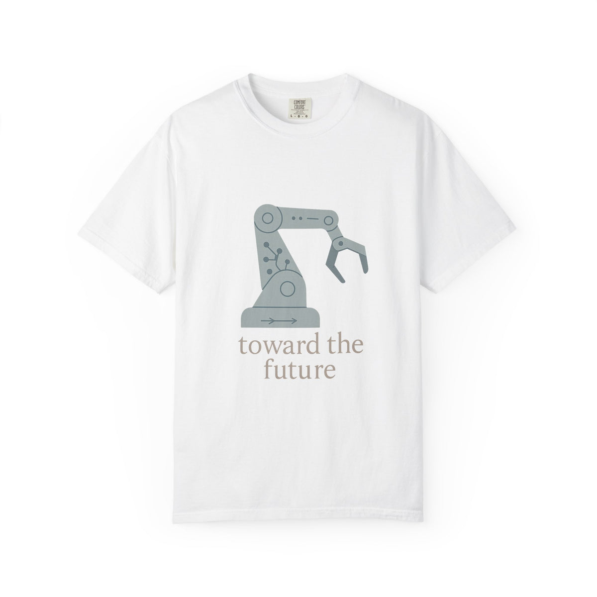 Robotics Engineer T-Shirt – Comfort Colors Garment-Dyed Tee | Minimalist Robotics Design