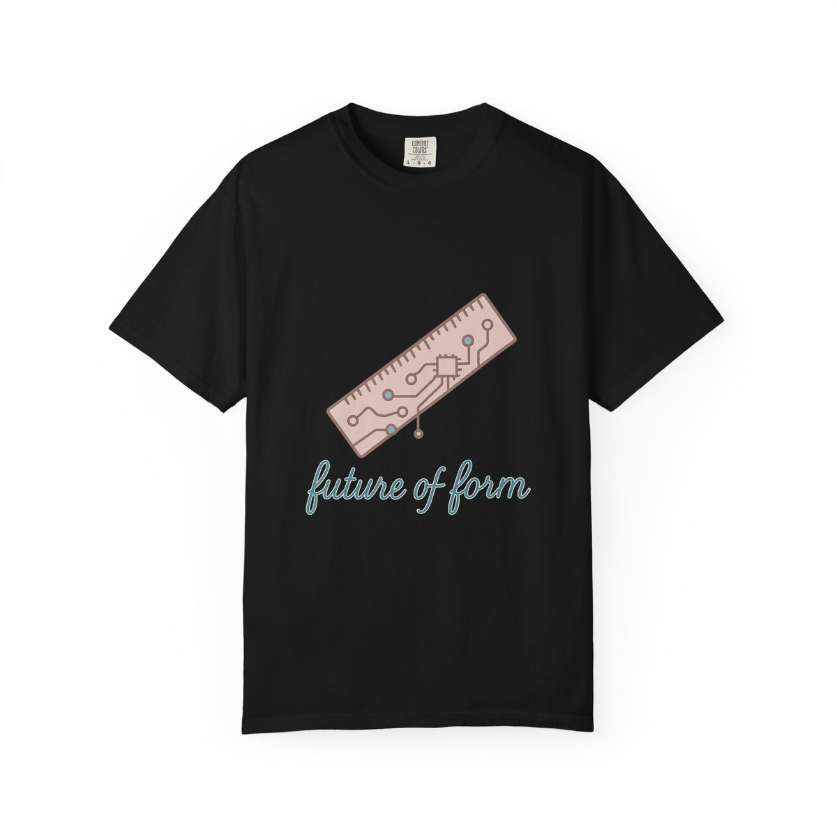 Architect Unisex T-Shirt – Comfort Colors Garment-Dyed Tee | Minimalist Aesthetic Design