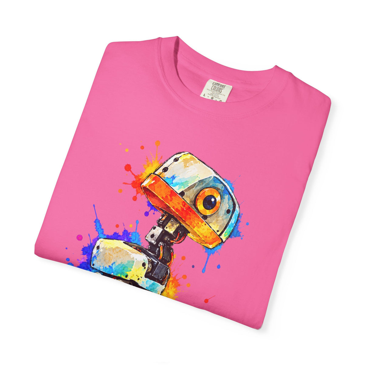 Microduck Robot Splash Art T-Shirt