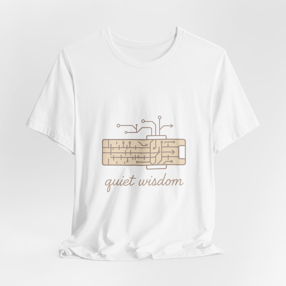 Tutor T-Shirt – Bella Canvas Jersey Tee | Minimalist Design, Positive Vibes