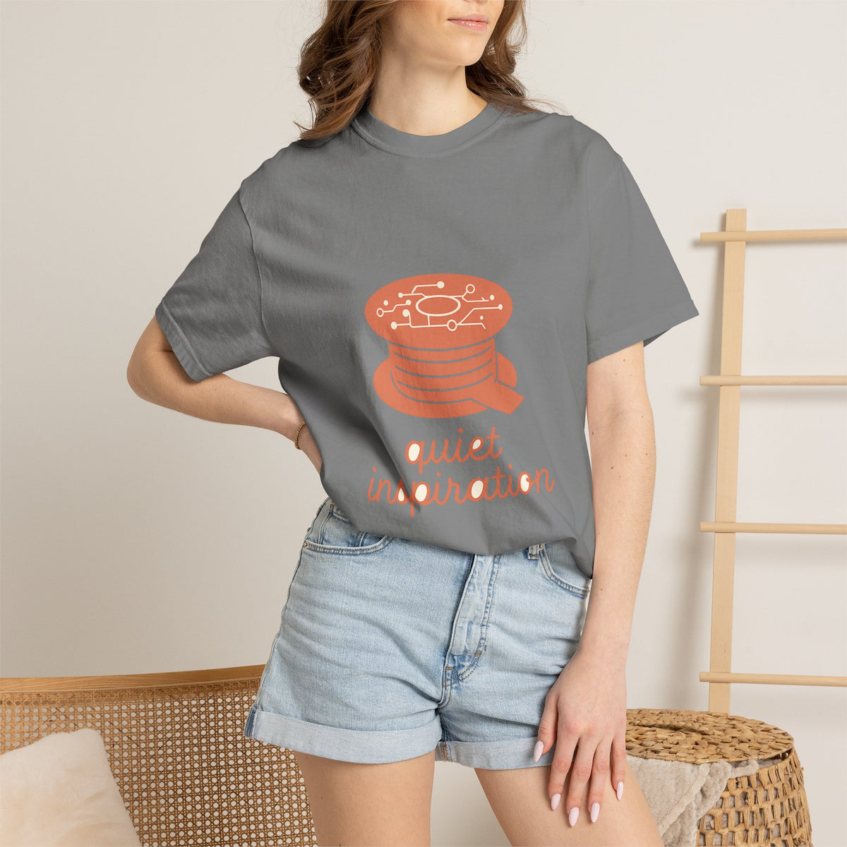 Teacher Unisex T-Shirt – Comfort Colors Garment-Dyed Tee | Minimalist Positive Vibes