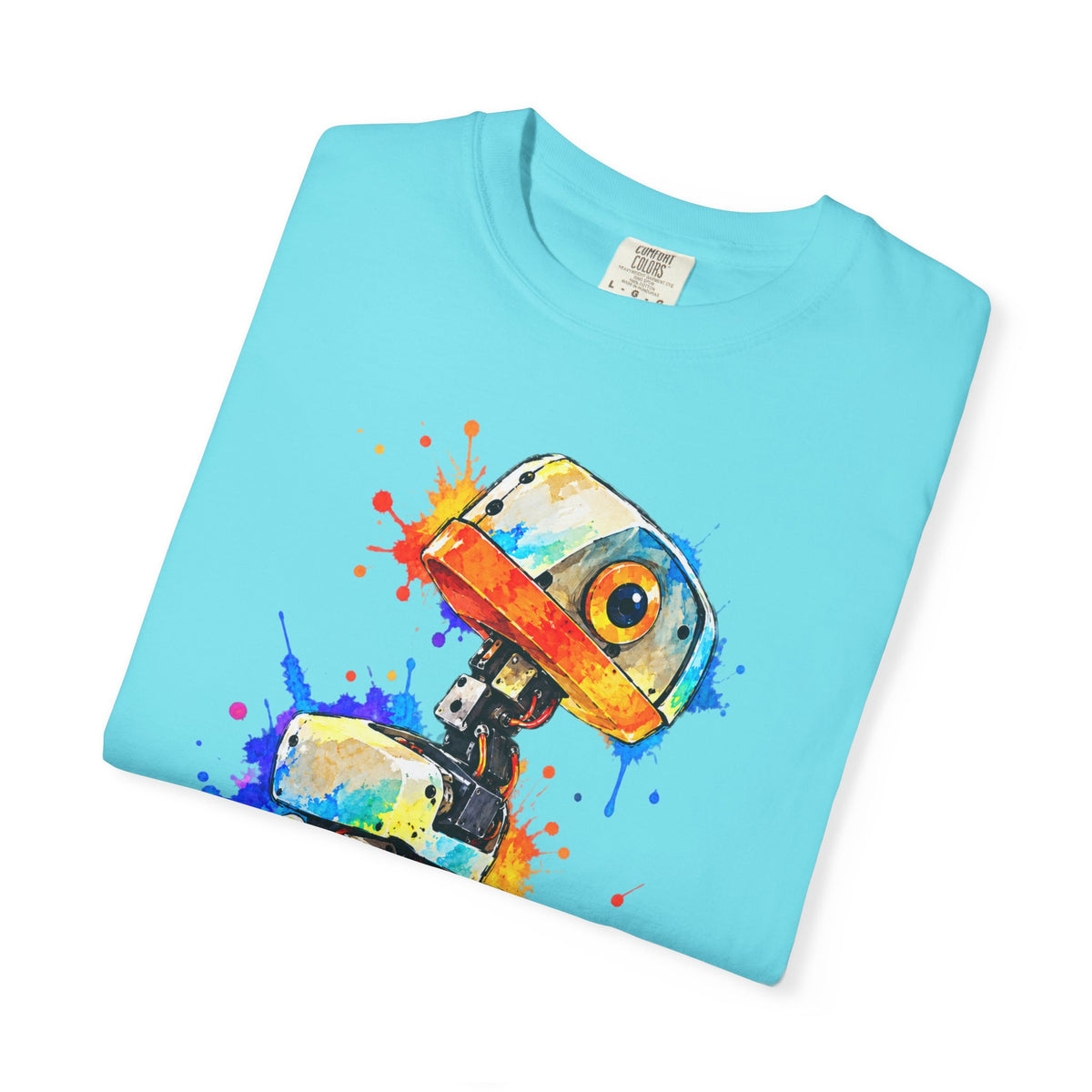 Microduck Robot Splash Art T-Shirt