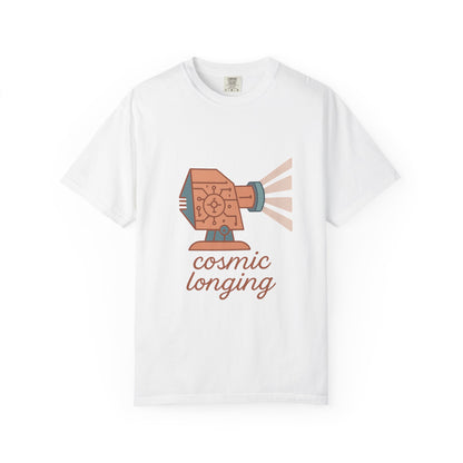 Astronomer T-Shirt – Comfort Colors Garment-Dyed Tee | Minimalist Cosmic Aesthetic