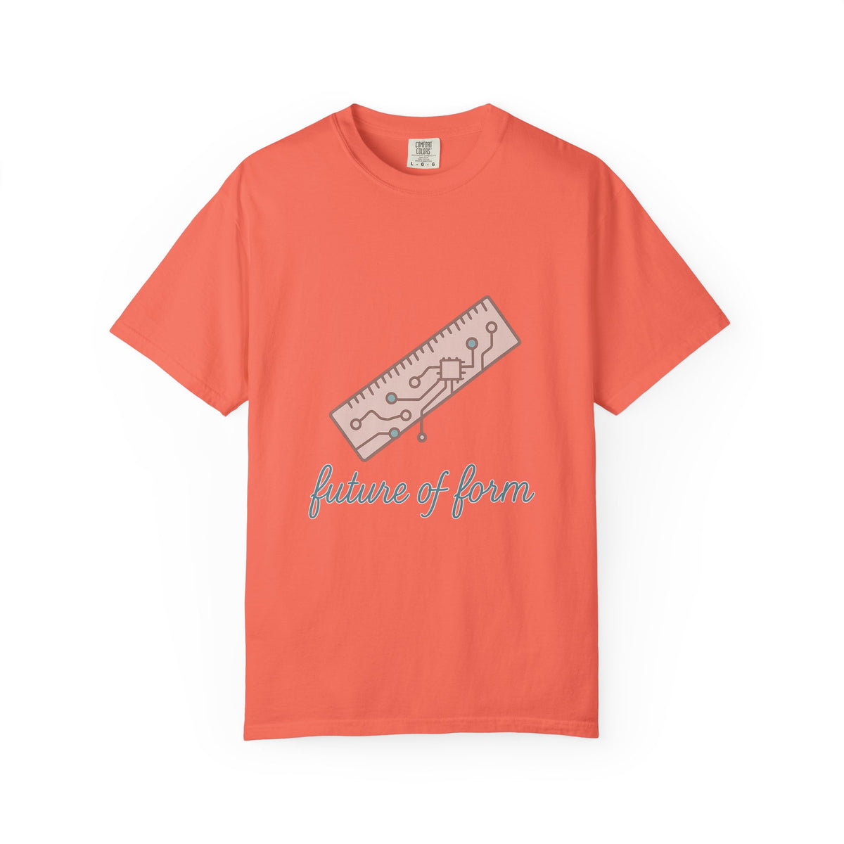 Architect Unisex T-Shirt – Comfort Colors Garment-Dyed Tee | Minimalist Aesthetic Design
