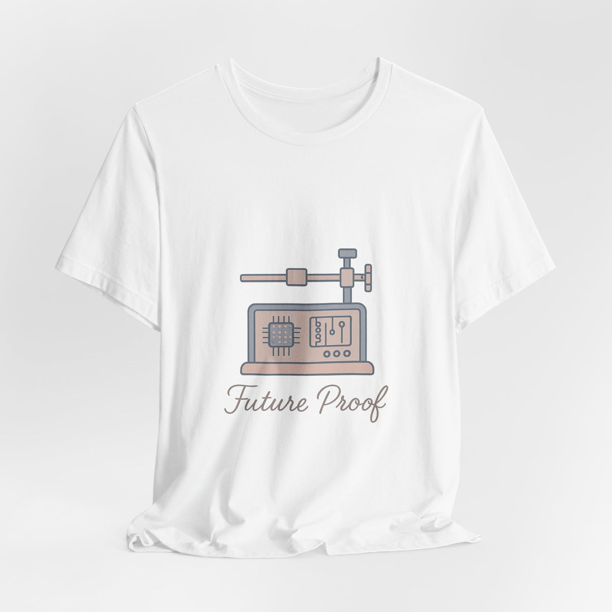 Mechanical Engineer Gift T-Shirt – Minimalist Design, Maximum Pride by LM Apparel, front view