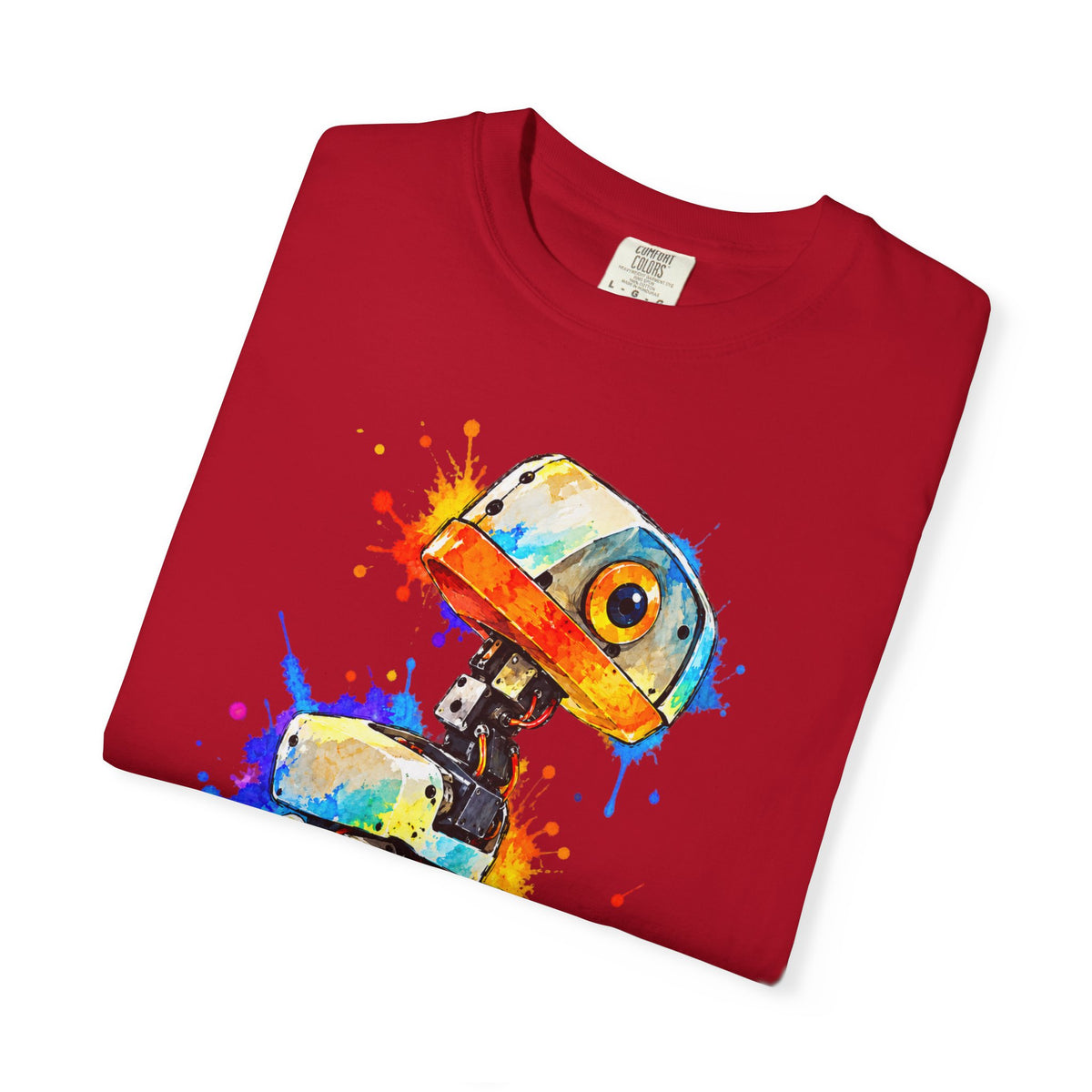 Microduck Robot Splash Art T-Shirt