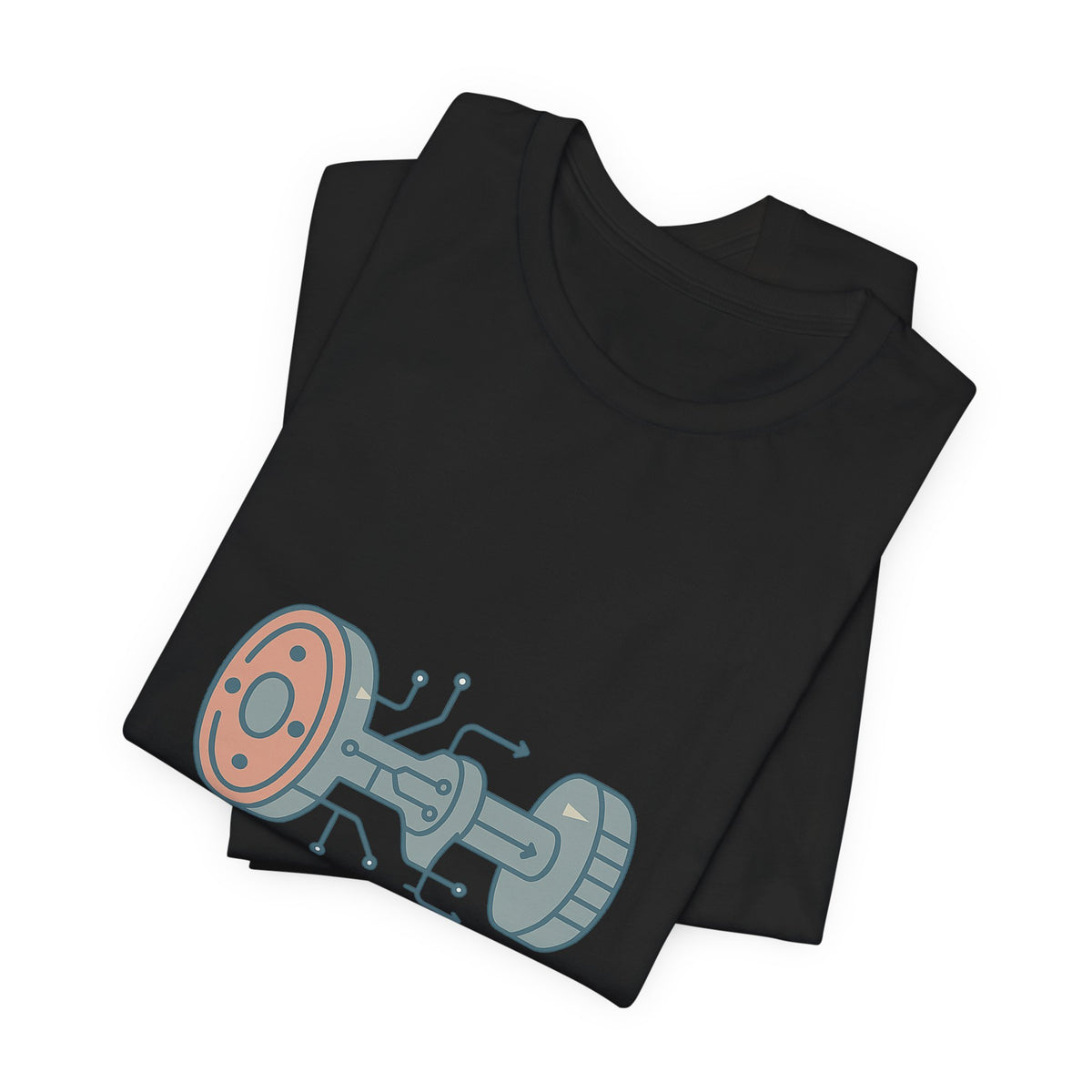 Mechanical Engineer T-Shirt – Bella Canvas Jersey Tee | Minimalist Mechanical Aesthetic