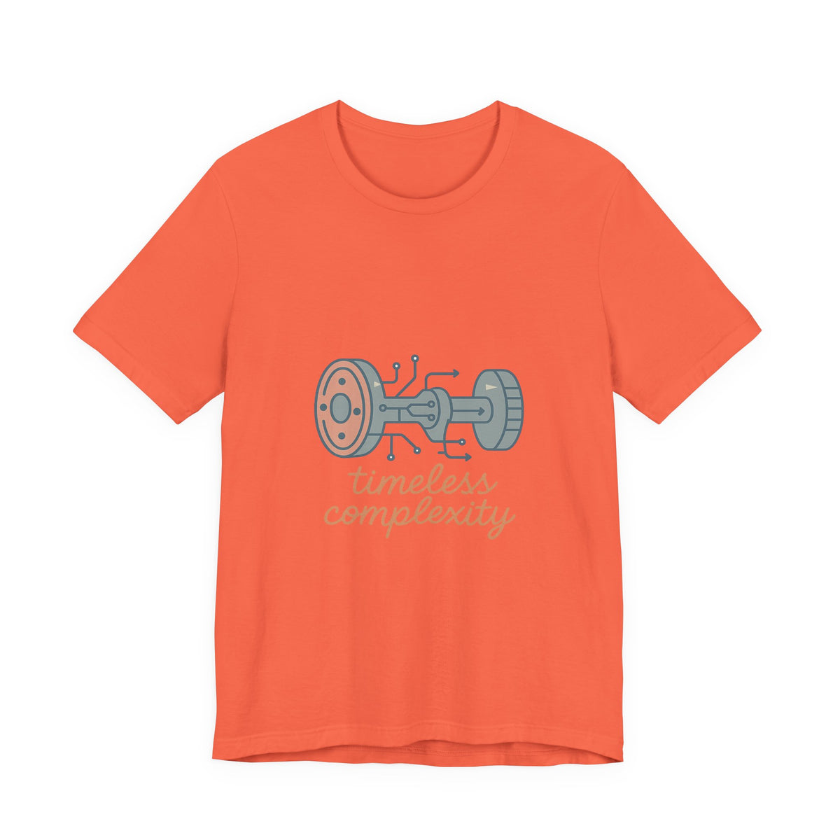 Mechanical Engineer T-Shirt – Bella Canvas Jersey Tee | Minimalist Mechanical Aesthetic