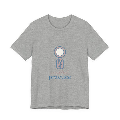 Veterinarian T-Shirt – Bella Canvas Jersey Tee | Minimalist Aesthetic Design