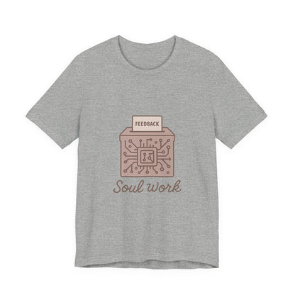 HR Manager T-Shirt – Bella Canvas Jersey Tee | Minimalist Feminine Aesthetic