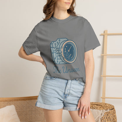 Photographer Unisex T-Shirt – Comfort Colors Garment-Dyed Tee | Artistic Aesthetic, Feminine Touch