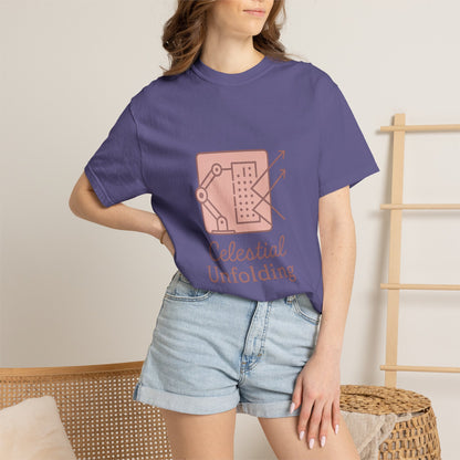 Astronomer T-Shirt – Comfort Colors Garment-Dyed Tee | Celestial Geometry Awaits