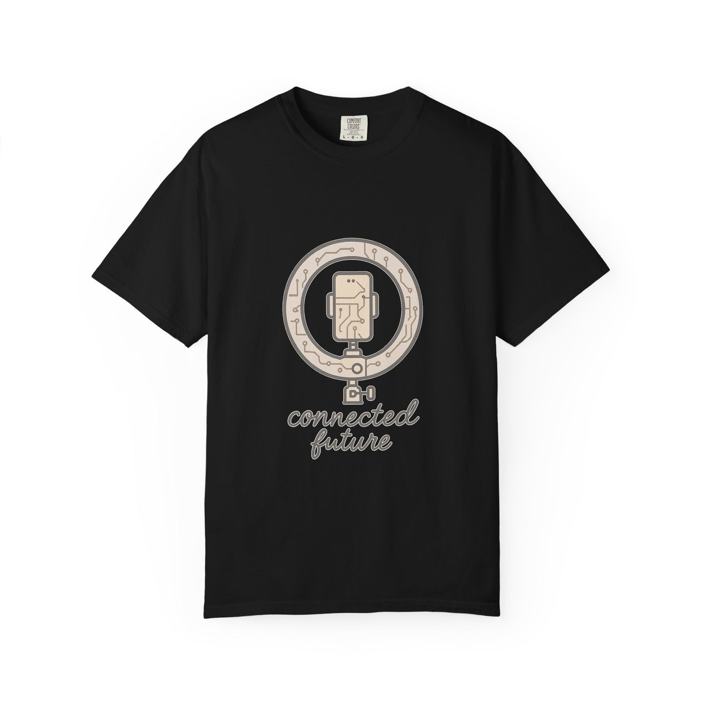 Influencer T-Shirt – Vintage-Wash Comfort Garment-Dyed Tee | LM Apparel – product photo 5