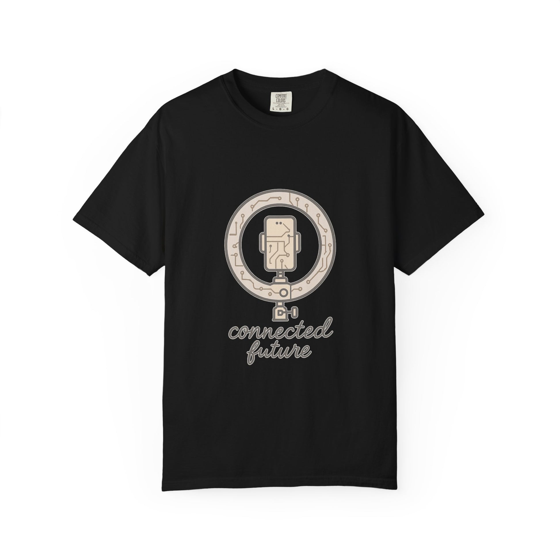 Influencer T-Shirt – Vintage-Wash Comfort Garment-Dyed Tee | LM Apparel – product photo 5