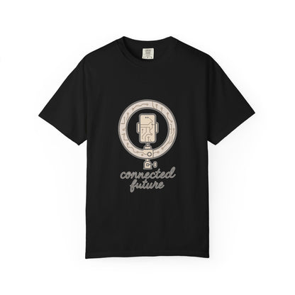 Influencer T-Shirt – Vintage-Wash Comfort Garment-Dyed Tee | LM Apparel – product photo 5