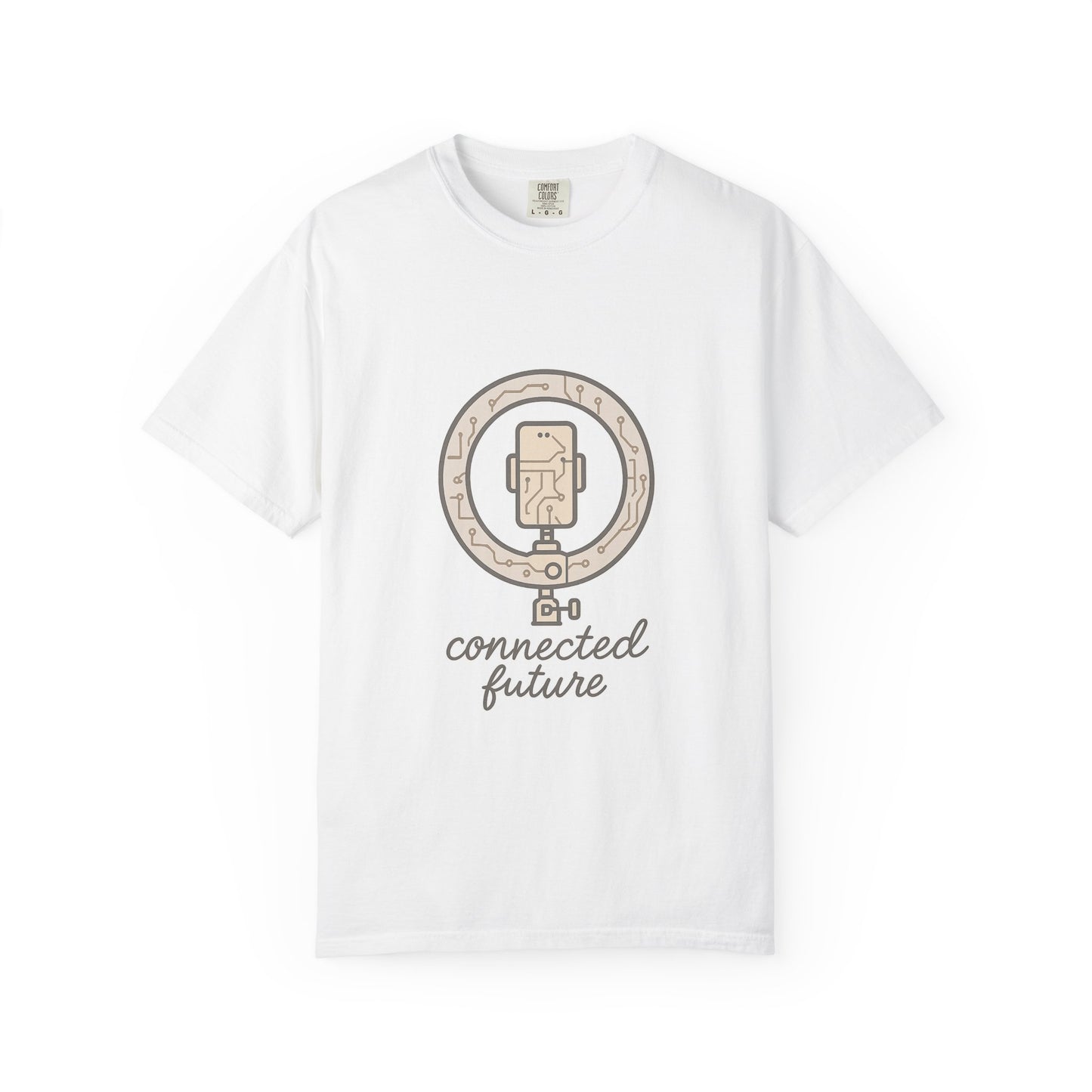 Influencer T-Shirt – Vintage-Wash Comfort Garment-Dyed Tee | LM Apparel – product photo 2