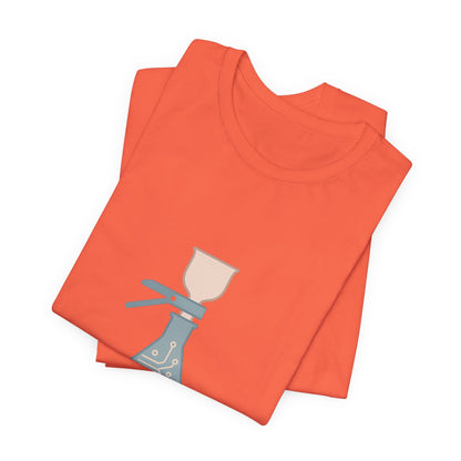 Lab Technician T-Shirt – Bella Canvas Jersey Tee | Minimalist Aesthetic Design