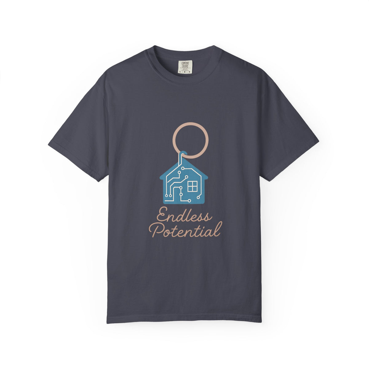 Real Estate Agent T-Shirt – Comfort Colors Garment-Dyed Tee | Minimalist Aesthetic, Professional Mood