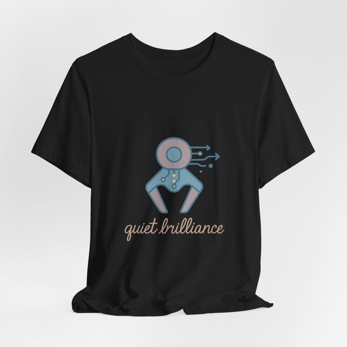 Robotics Engineer T-Shirt – Bella Canvas Jersey Tee | Minimalist Robotics Design