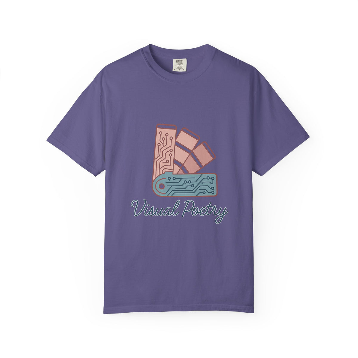 Graphic Designer T-Shirt – Comfort Colors Garment-Dyed Tee | Minimalist Chic Design