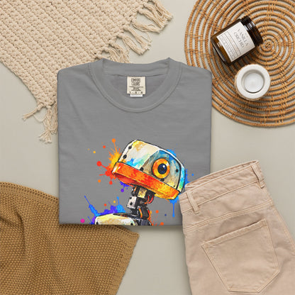 Microduck Robot Splash Art T-Shirt
