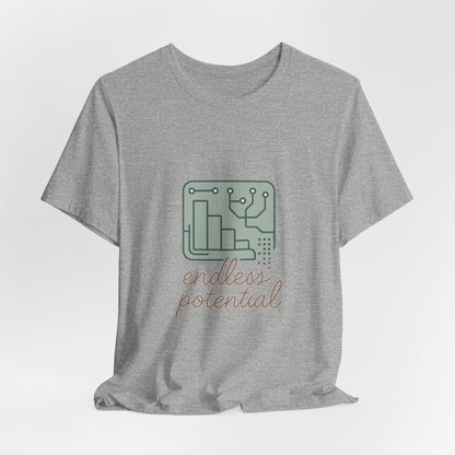 Software Developer Gift T-Shirt – Minimalist Aesthetic for Coders by LM Apparel, product photo