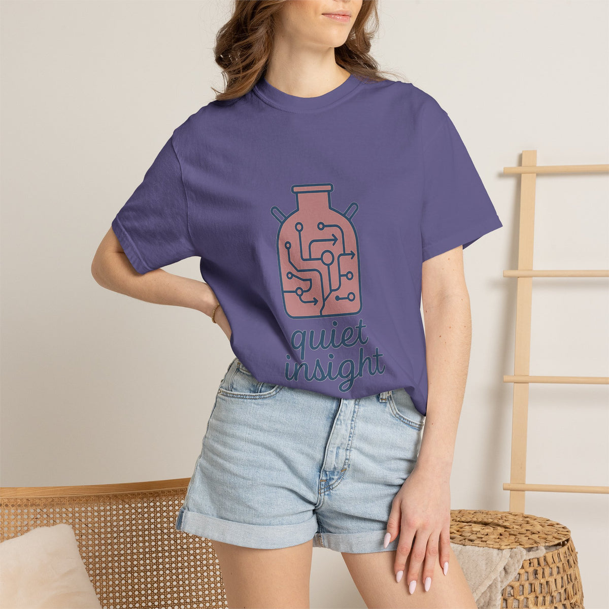 Researcher T-Shirt – Comfort Colors Garment-Dyed Tee | Minimal Aesthetic Design