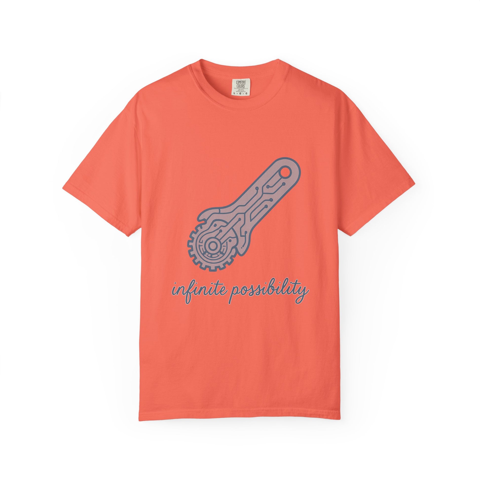 Fashion Designer T-Shirt – Vintage-Wash Comfort Garment-Dyed Tee | LM Apparel – product photo 3