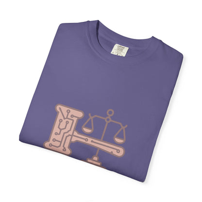 Law Student T-Shirt – Comfort Colors Garment-Dyed Tee | Minimalist Aesthetic Motivation