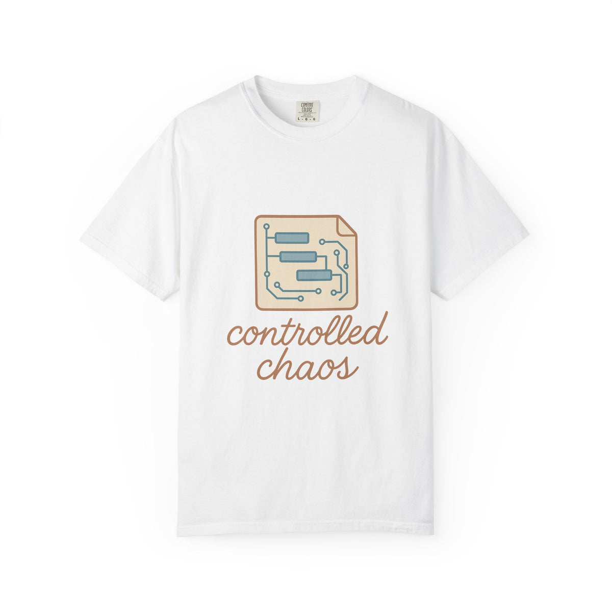 Project Manager T-Shirt – Comfort Colors Garment-Dyed Tee | Empowering Minimalist Design