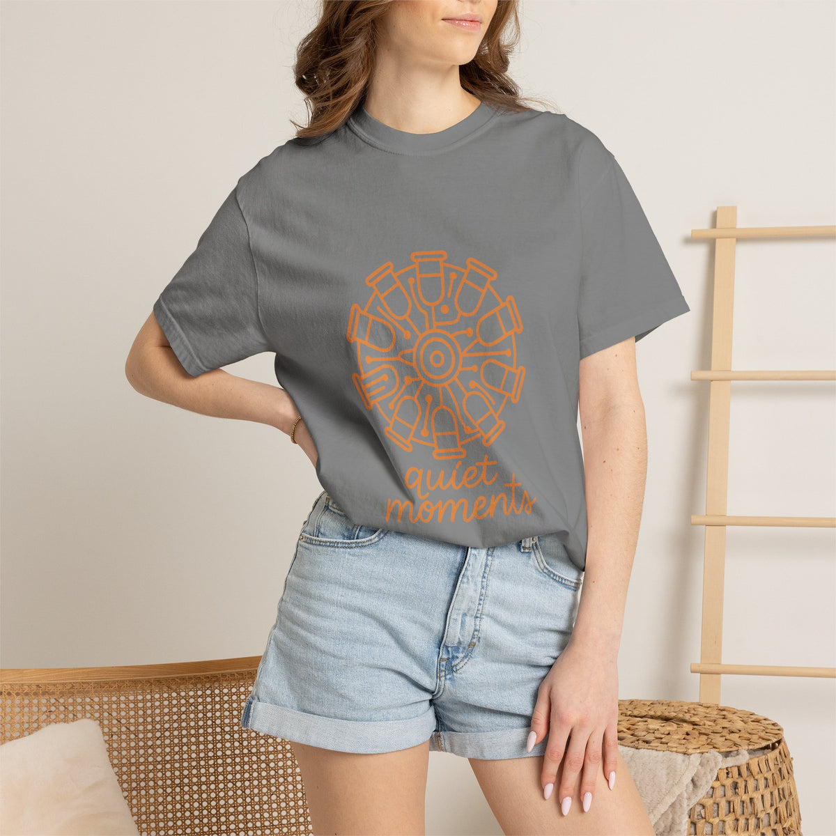 Researcher T-Shirt – Comfort Colors Garment-Dyed Tee | Minimalist Design with Positivity